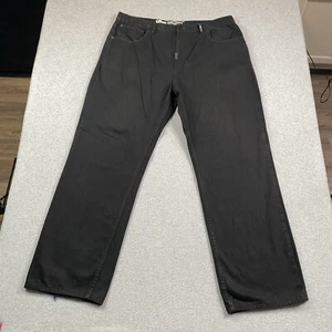 Pantalones de mezclilla LRG Lifted Research Group para hombre 42 40x32 clásicos 47 calce sueltos negros - Imagen 1 de 20