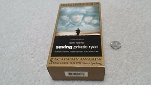 2 VHS Saving Private Ryan, Special Limited Edition, 1999, Color, PG, Tom Hanks - Picture 1 of 12