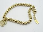 Hugo Boss Ladies Designer Stainless Gold Tone Steel Ball Chain Necklace
