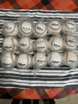 NUEVO WILSON A1072SLL1 RS SENIOR LIGAS BÉISBOL 15 pelotas de béisbol Foto 1 de 2