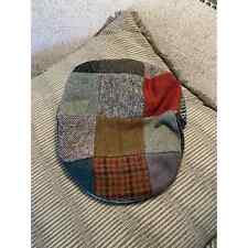 Vintage Patchwork L.L. Bean Hanna Hats 100% Irish Wool Flat Cap