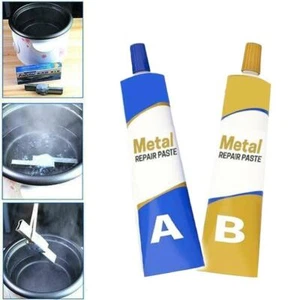 20g-100g Metal Repair AB Glue Iron StainlessSteel Aluminium RepairAgent Adhesive - Picture 1 of 7