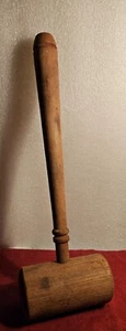 Antique Wooden Mallet or Gavel - Picture 1 of 5