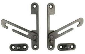 UPVC Window Restrictor Child Lock Restrictor Safety Catch. With Packer & Screws - Picture 1 of 6
