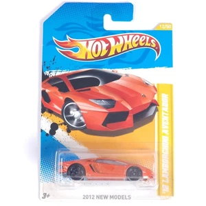 Hot Wheels 2012 New Models 12/50 '12 Lamborghini Aventador Orange 12/247 V5300 - Picture 1 of 3