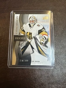 2023-24 Upper Deck Premier Rookie #136 Jiri Patera /399 - Golden Knights - Bild 1 von 3