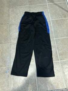 Boys Large Blue And Black Puma Pants Polyester B48 - Picture 1 of 2