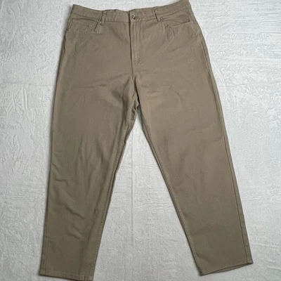 H&M Divided Jeans Size 18 Tan Denim High Waist Loose Fit Mom Jeans ❤️❤️❤️ - Image 1 of 4