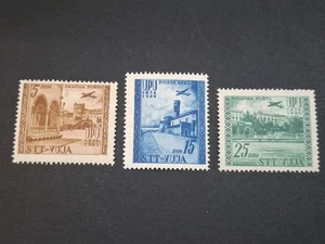 STT Vujna 1952 - Yugoslavia Trieste Zone B Airplanes UPU * MH Full set - Picture 1 of 3