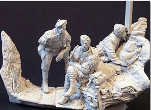 1:35...Resin/Harz...WWI...3 Englisch-New Seeland Soldate Figure... - Zdjęcie 1 z 6