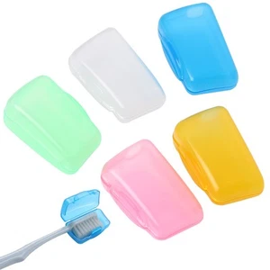 5 Pcs Toothbrush Covers - Portable Toothbrush Head Case Cover for Travel, Hom... - Picture 1 of 7