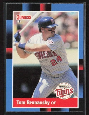 1988 Donruss #245c Tom Brunansky - Image 1 of 2