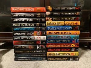 Lot 24 Women's Murder Club Series Set 1-24 James Patterson HC ALL 1st/1st VGC - Picture 1 of 3