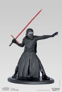 Statuetta in resina Kylo Ren 1/10e - STAR WARS - Made in France by ATTAKUS - Foto 1 di 8