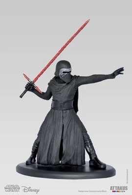 Statuetta in resina Kylo Ren 1/10e - STAR WARS - Made in France by ATTAKUS - Immagine 1 di 4