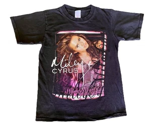 Miley Cyrus 2009 Wonder World Breakout Tour T Shirt Anvil Size Small - Picture 1 of 15