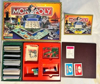 Monopoly Norwich Boardgame Hasbro 2005 Complete - Image 1 of 4