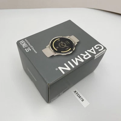 Garmin Venu 3S - 41mm - Gold - Sports & Fitness GPS Smartwatch - NEW - Image 1 of 4
