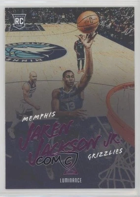 2018-19 Panini Chronicles Luminance Pink Jaren Jackson Jr #144 Rookie RC - Image 1 of 2