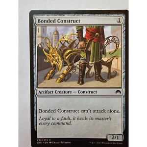 MTG Magic The Gathering Bonded Construct Card 2015 Magic Origins - Picture 1 of 2