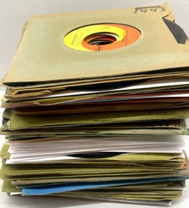 45s Lot of 70 Rock Pop Soul 1960s, 1970s, 1980s Radio Songs 7" Vinyl Records - Picture 1 of 10