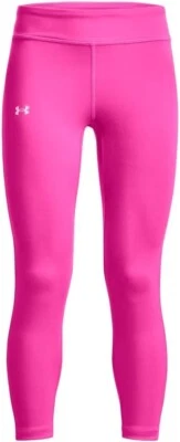 Under Armour Girls' Motion Solid Crop Leggings Size Large Pink - Image 1 of 3