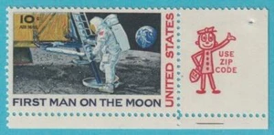 USA 1969 ** postfrisch MiNr. 990+ZIP Mondlandung - Bild 1 von 1