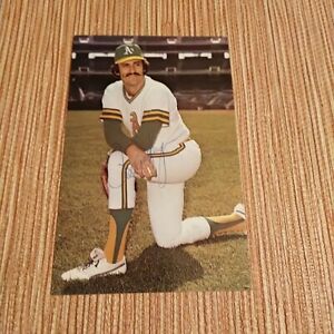  Rollie Fingers Signed Postcard Oakland A's  3.5 X 5.5 Personal Collection