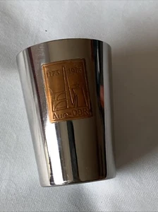 800 Jahre Aue DDR ABS Becher Petroff-Bohne Besteck Gastro Geschirr Ehrengeschenk - Bild 1 von 5