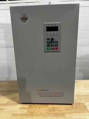 VFD 22 Kw 220V Single Phase to 380/480V 3 Phase 50/60 Hz Frequency 0-500 - Image 1 of 4