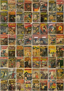 Golden Age Comic Collection Gangsters Can't Win #2 Horror Sci Fi War - Picture 1 of 8