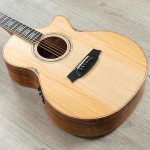 Cole Clark AN Grand Auditorium Acoustic-Electric Guitar, Blackwood Back, Bunya - Picture 1 of 12
