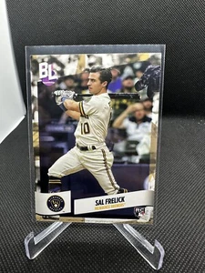 2024 Topps Big League Sal Frelick Rookie Milwaukee Brewers #66 - Picture 1 of 2