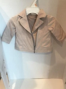 FIRST IMPRESSIONS BABY ZIP UP FAUX SUEDE JACKET SIZE 3to 6 Months (12-17) Pounds - Picture 1 of 6