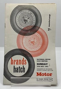 Brands Hatch Programa Nacional de Reunión de Automovilismo, domingo 27 de mayo de 1962 - Imagen 1 de 2