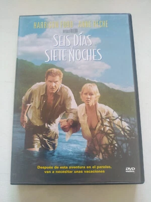 Seis Dias Y Siete Noches Harrison Ford Anne Heche - DVD Reg 2 Español Ingles AM - Image 1 of 4