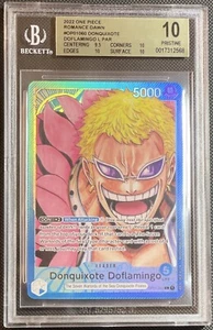 BGS 10 Pristine - Doflamingo Parallel Leader OP01-060 - One Piece Romance Dawn - Imagen 1 de 1