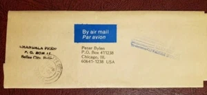 BELIZE 1987 Wrapper With POSTAGE PREPAID/BELIZE CITY/BELIZE Mark - Picture 1 of 3