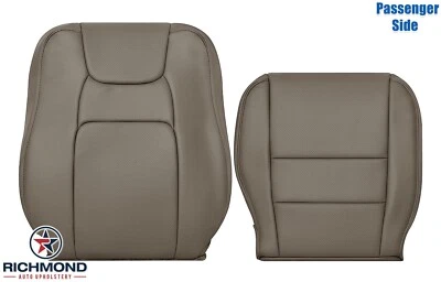 07-14 Honda Ridgeline -Passenger Side Complete GENUINE Leather Seat Cover Dk Tan - Image 1 of 4