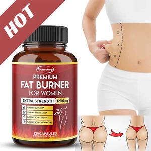 Premium Fat Burner for Women - Appetite Control, Weight Loss, Boost Metabolism - Picture 1 of 12