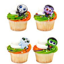 Halloween Classic Monster Cupcake Rings One Dozen