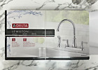 Delta 21902LF-SS Lewiston Two Handle Kitchen Faucet with Spray