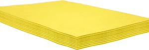Yellow EVA Foam Sheets, 9 X 12 Inch, 2Mm Thick Handicraft Foam Paper for Arts an - Picture 1 of 7