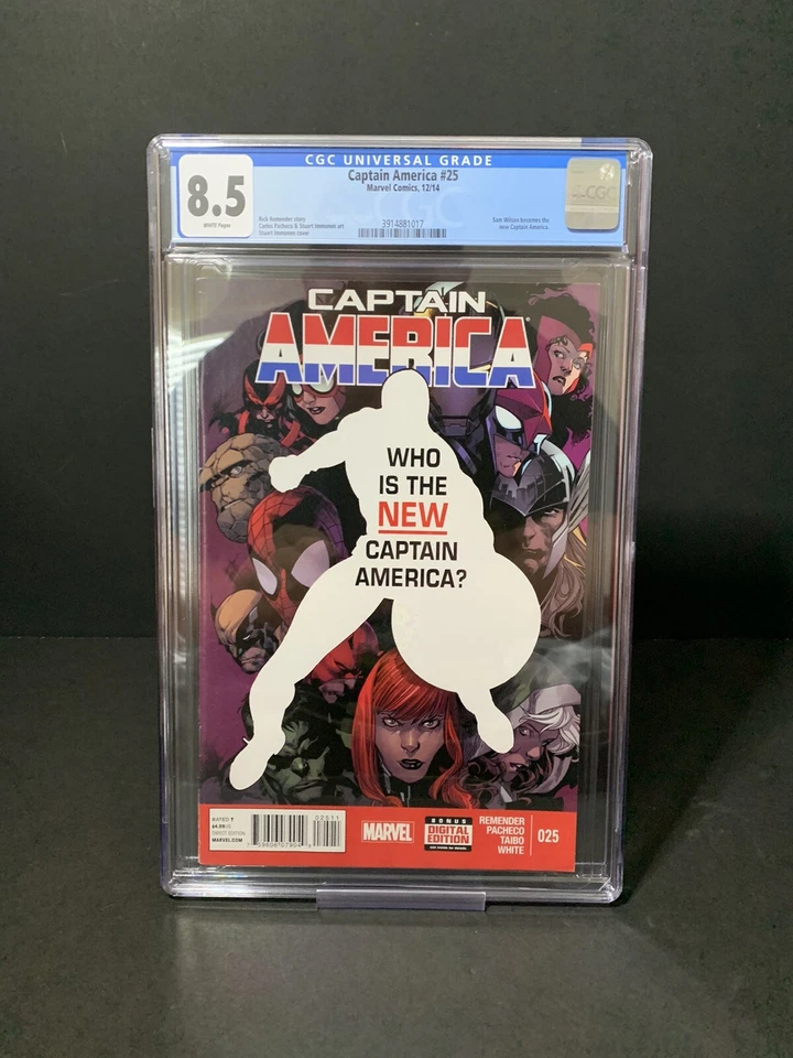 Captain America #25 (Marvel Comics December 2014)