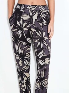 Pantaloni Femilet by Chantelle Yara - Fiori di cashmere nero - Foto 1 di 4