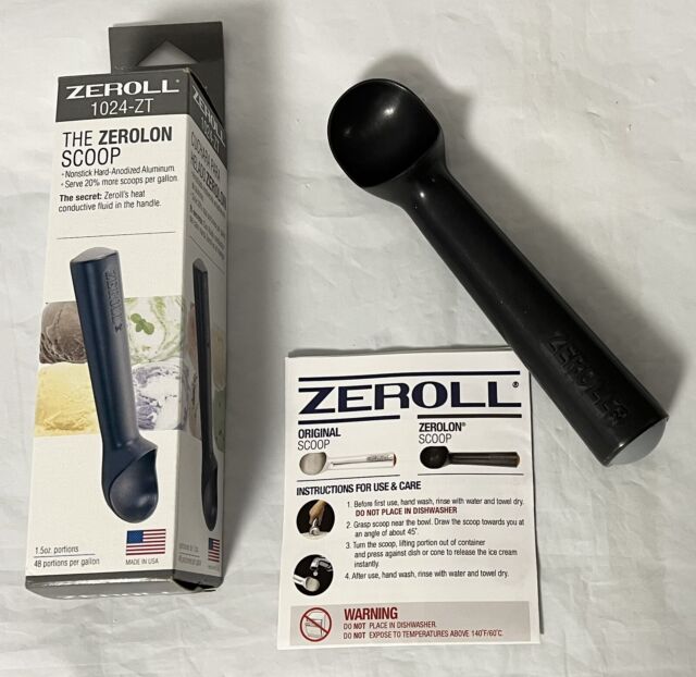 Zeroll 1024-ZT Zerolon #24 1.5 oz. Ice Cream Scoop / Dipper