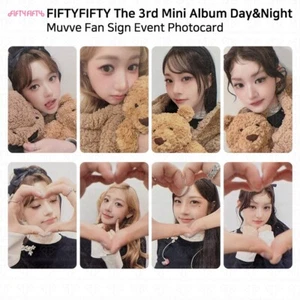 FIFTY FIFTY 3rd Mini Album Day & Night Muvve Fan Sign Event Photocard KPOP K-POP - Bild 1 von 16