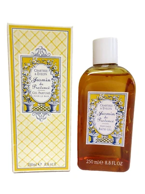 Vtg CRABTREE & EVELYN Jasmin de Provence Perfumed Bath Gel 8.8 fl. oz 1993 - Image 1 of 4
