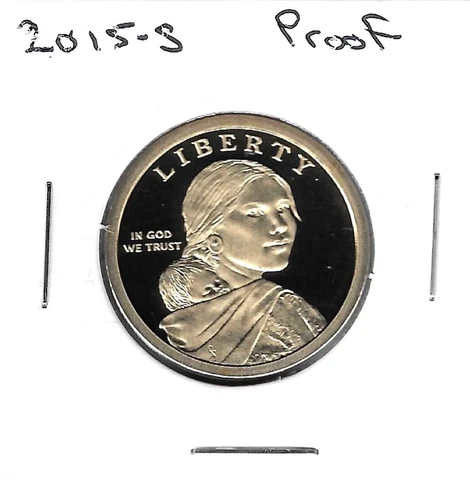 2015-S Sacagawea Dollar Proof Cover