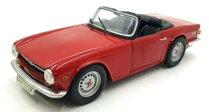 Britains 1/18 Scale Diecast 7884 - Triumph TR6 - Red - Picture 1 of 5